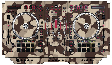 Numark NS 7 II Skin Camo Desert